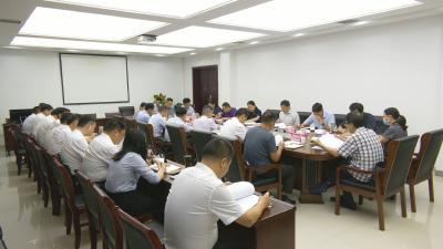 视频︱陈丹主持召开县长办公会 研究当前重点工作
