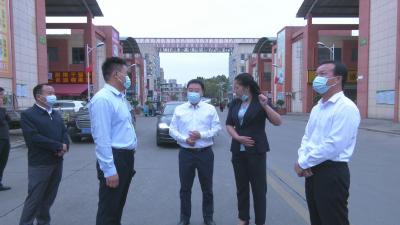 视频︱胡安元检查督导疫情防控等重点工作落实情况