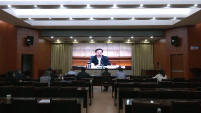 视频︱蕲春组织收看全市工业技改工作推进视频会