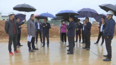 视频︱胡安元到园区调研重点项目建设 