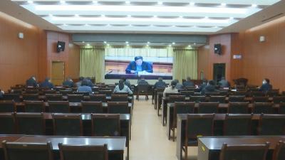 视频︱蕲春组织收看全市项目谋划推进视频会议