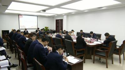 视频︱陈丹参加县政府办11月份“支部主题党日”活动