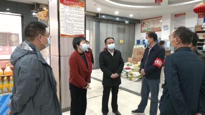 视频︱程桂君到刘河镇督导生活物资供应保障工作