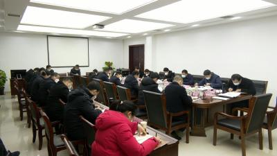 视频︱县政府党组理论学习中心组开展2022年第19次集中学习