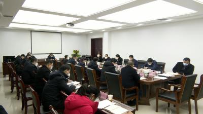 视频︱陈丹主持召开县长办公会 研究相关重点工作