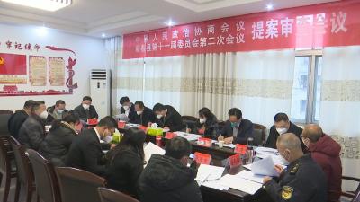 视频︱县政协十一届二次会议共收到提案167件