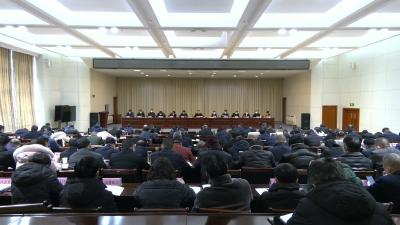 视频︱ 县委召开平安稳定暨迎接全国市域社会治理现代化试点城市验收动员部署会