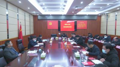 视频︱胡安元参加县委办公室2月份“支部主题党日”活动