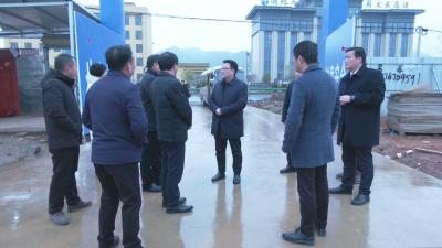 视频︱胡安元调研重点项目建设情况