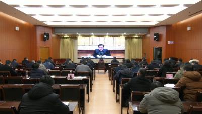 视频︱蕲春县集中收看市一季度“开门红”工作推进会