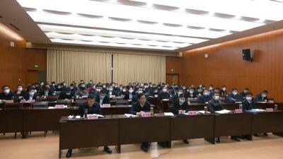 视频︱蕲春组织收看全市优化营商环境视频会