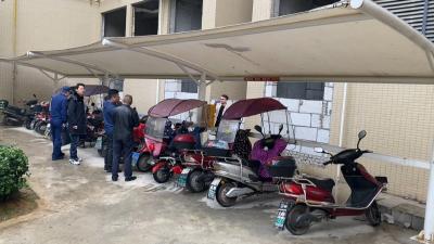 视频︱蕲春开展住宅小区电动车充电设施设备安全检查