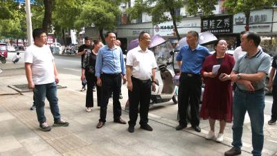 视频︱杨振武督导漕河大道百日攻坚行动推进工作