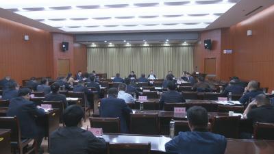视频︱胡安元主持召开推进强县工程工作座谈会