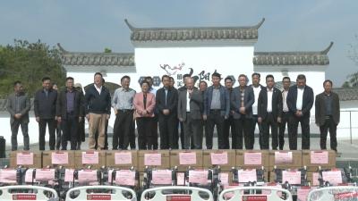 视频︱深圳市蕲春商会回乡捐资助力家乡发展