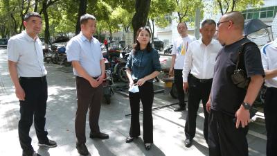 视频︱陈丹调研督导百日攻坚行动和还建房建设
