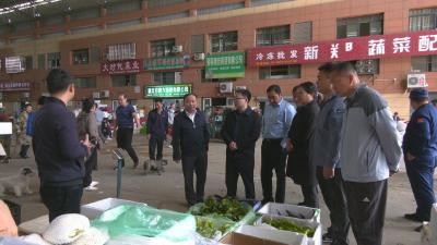 视频︱胡安元调研督导节日期间安全生产 市场保供工作