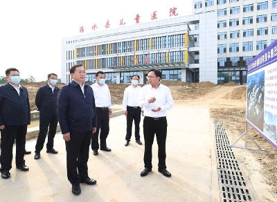 王忠林到黄冈蕲春浠水调研