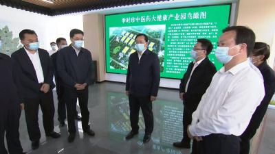 视频︱王忠林到蕲春调研   