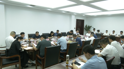 视频︱县政府党组理论学习中心组开展2023年第8次集中学习