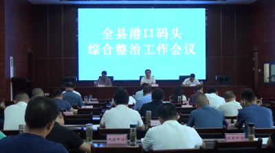 视频｜综合整治港口码头 打造美丽蕲春新港