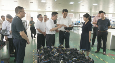 视频︱省经信厅厅长刘海军来蕲春调研特色产业发展