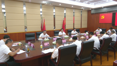 视频︱胡安元参加县委办七月份支部主题党日活动