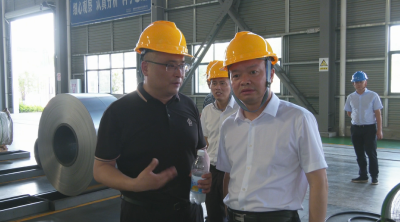 视频︱陈青到联系企业 项目走访调研