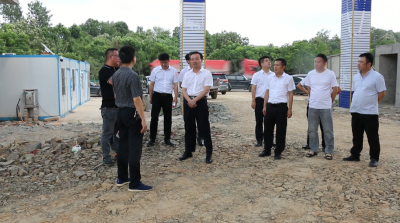 视频︱陈青调研项目建设