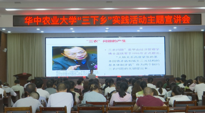 视频︱华中农业大学“三下乡”社会实践团走进蕲春