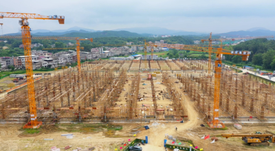 视频｜蕲春智慧物流园项目建设“火热”推进