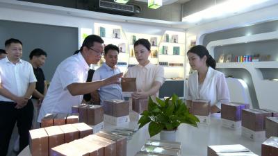 视频｜刘洁来蕲春调研蕲艾大健康产业发展工作