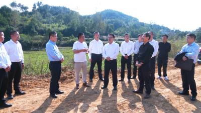 视频｜胡安元到株林 大同 檀林等地调研