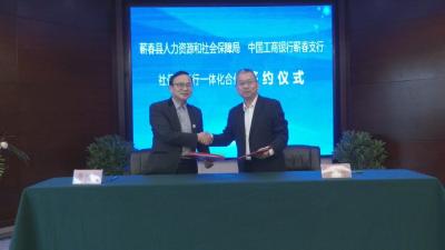 视频｜蕲春：社银合作 推动社保服务进万家