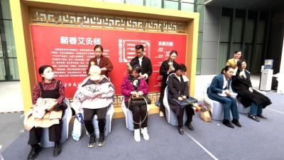 视频｜全国“促劳务协作 铸劳务品牌”展 “蕲春艾灸师”劳务品牌火爆全场