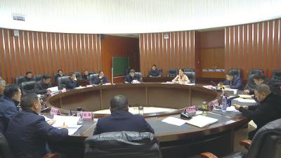 视频｜陈丹主持召开政府专项债券项目申报和跑项争投工作