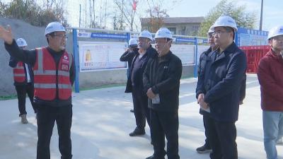 视频｜ 郭小野调研督办绿色建材基地项目
