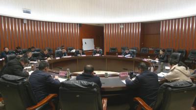 视频｜县委县政府研判调度经济运行工作