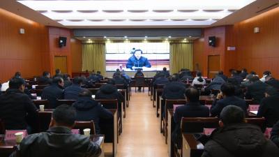 视频｜ 蕲春组织收听收看市安委会2024年第二次全体会议暨全国两会期间有关重点工作部署会