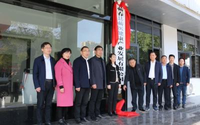 视频｜蕲春县蕲医健康产业发展有限公司和医共体总医院财务核算中心揭牌运行