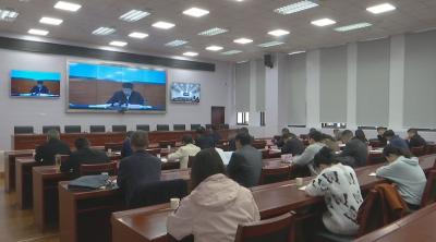 视频｜ 蕲春组织收听收看全市城市数字公共基础设施建设市县一体化扩面推广部署培训视频会