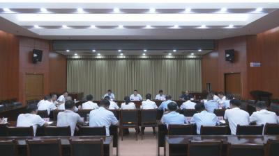 视频｜胡安元与各乡镇办党政主职集体廉政提醒谈话