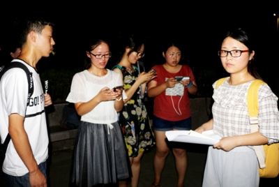 华中农业大学的大学生文艺调研队走进孝昌