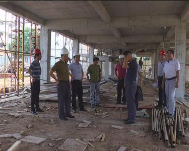县教育局深入调研我县部分学校灾后重建工作