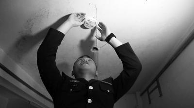 孝昌县15所社会福利机构全部安装独立式感烟火灾探测报警器