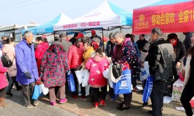 孝昌这个村庄热闹非凡！年味十足！村民收获新春“暖心礼”！