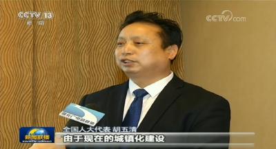 点赞！湖北孝昌人大代表胡五清上央视《新闻联播》啦！