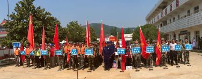 未雨绸缪，沙场练兵！孝昌开展2019山洪灾害防御实兵应急演练！