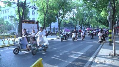 点赞！孝昌这两所学校治理校门口拥堵有妙招！