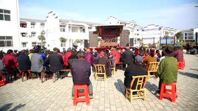 花园镇：群众大会让人民共享发展成果！